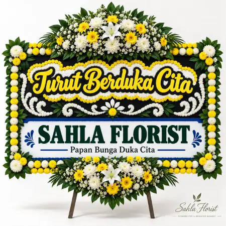 Papan Bunga Duka Ngada